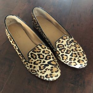 JCrew Leopard Cora Loafers - 9.5 *LIKE NEW*
